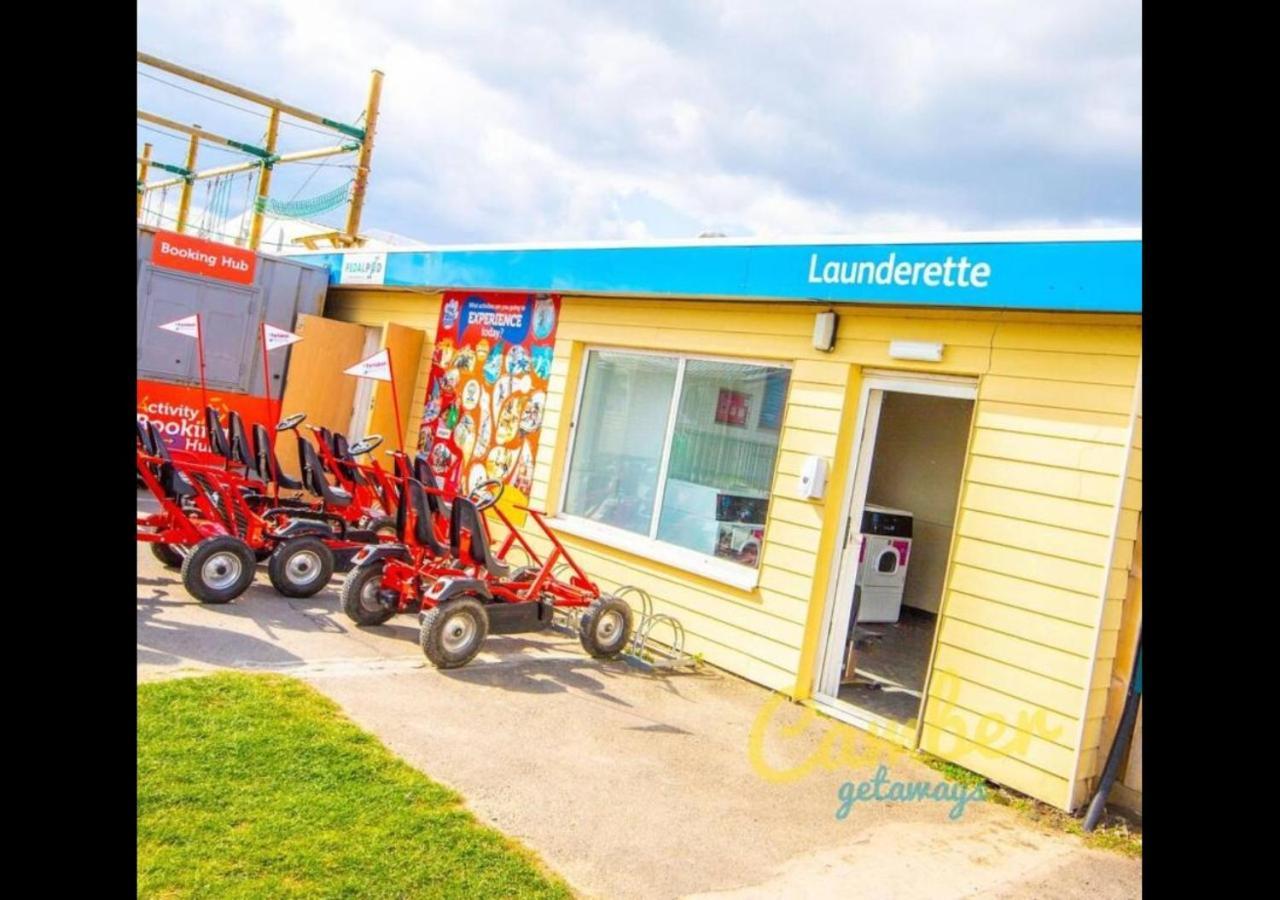 Mp768 - Camber Sands Holiday Park - Huge Lodge - Small Dog Friendly - Sleeps 8 Kültér fotó